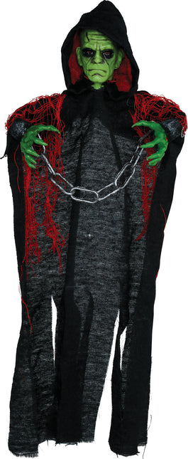 Lalka Halloween Duch z łańcuszkiem 50 cm