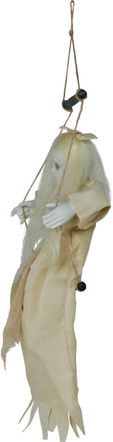 Lalka na Halloween ze światłem i dźwiękiem 75 cm