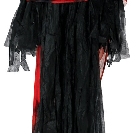 Halloweenowa lalka szkielet ze światłem i ruchomymi oczami 1.7m