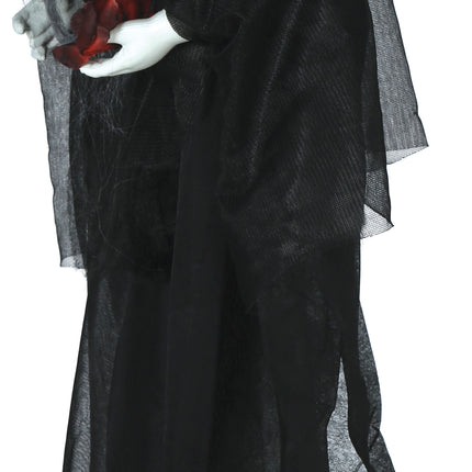 Lalka Halloween ze światłem i dźwiękiem 90 cm