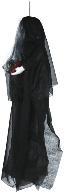 Lalka Halloween ze światłem i dźwiękiem 90 cm
