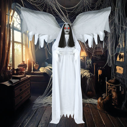 Lalka na Halloween ze światłem, dźwiękiem i ruchem 1,7 m