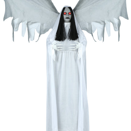 Lalka na Halloween ze światłem, dźwiękiem i ruchem 1,7 m