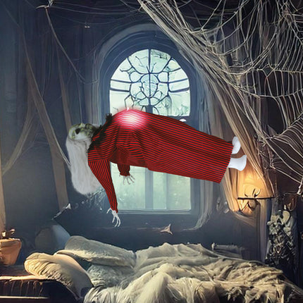 Wisząca dekoracja na Halloween ze światłem, dźwiękiem i ruchem 70 cm