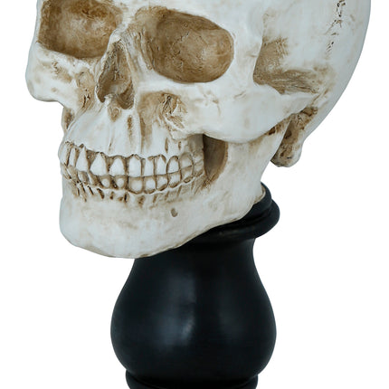 Świecznik na Halloween Czaszka 25 cm