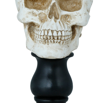 Świecznik na Halloween Czaszka 25 cm