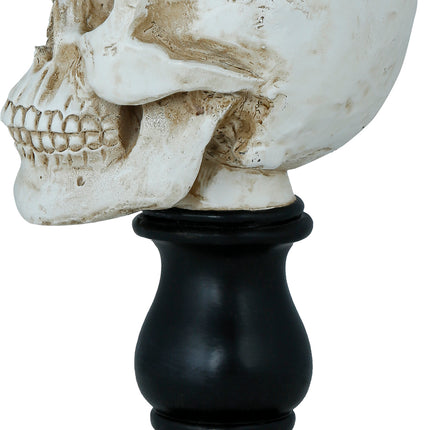 Świecznik na Halloween Czaszka 25 cm