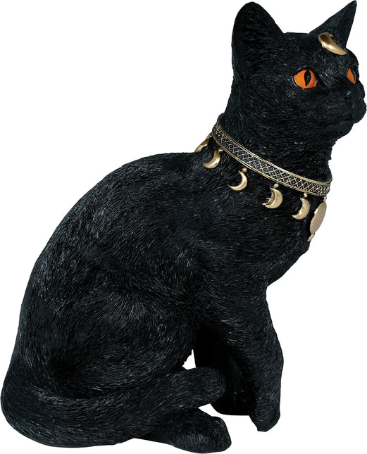 Czarny sztuczny kot 28 cm