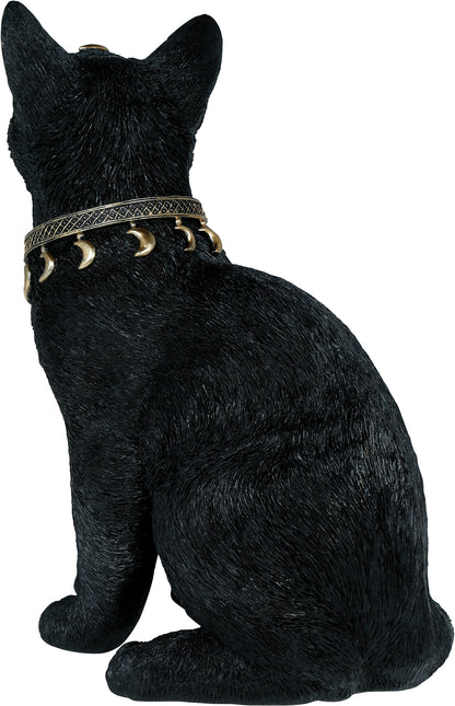 Czarny sztuczny kot 28 cm