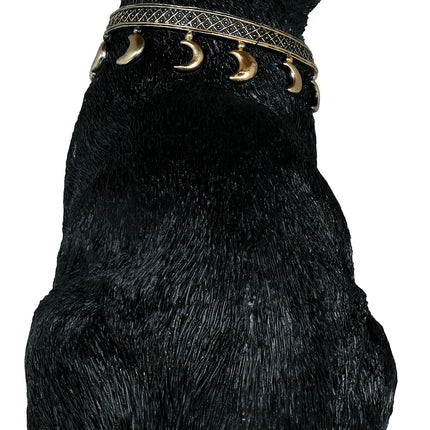 Czarny sztuczny kot 28 cm