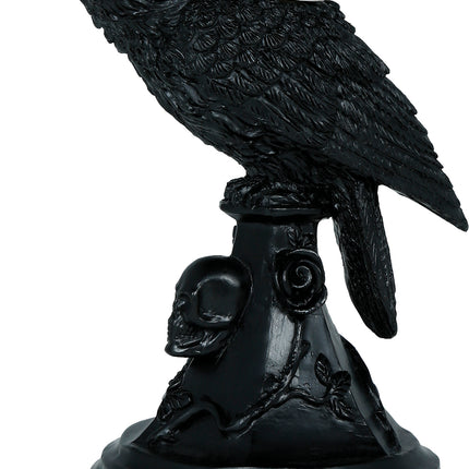 Świecznik Kruk 16cm