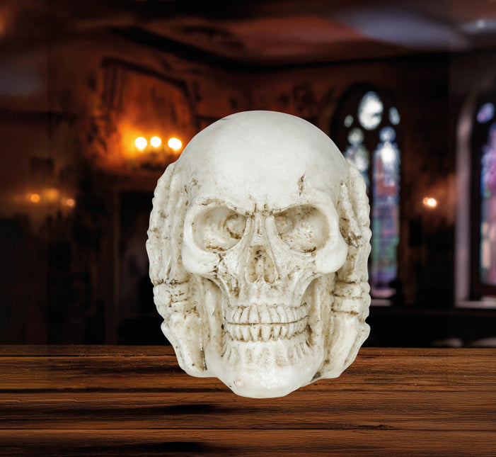 Halloweenowa czaszka 6 cm