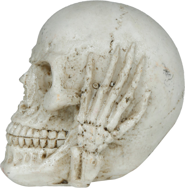 Halloweenowa czaszka 6 cm