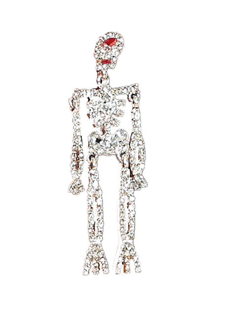 Kolczyki na Halloween Szkielet 6.5cm
