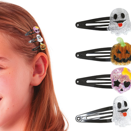 Metalowe spinki do włosów na Halloween 3szt
