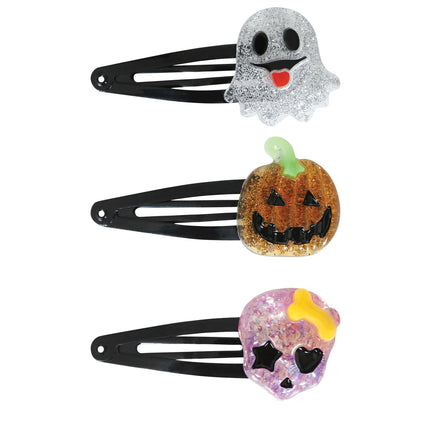 Metalowe spinki do włosów na Halloween 3szt