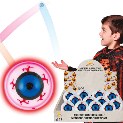 Halloween Breakout prezentuje odbijającą się piłkę Eyeball 5,5 cm 12 sztuk