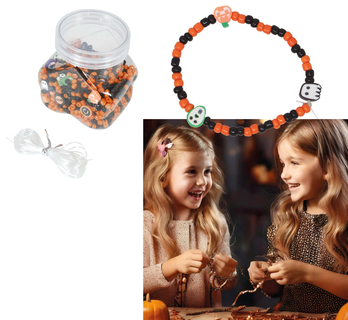 Zestaw do tworzenia bransoletek na Halloween
