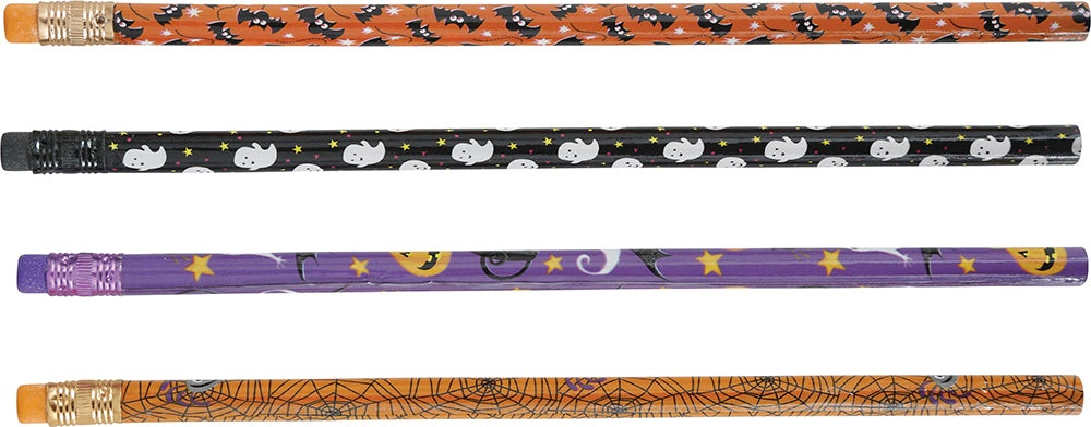 Ołówki na Halloween 18,5cm 12szt