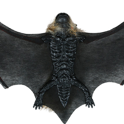 Halloweenowy sztuczny nietoperz 38 cm