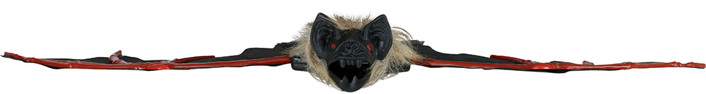 Halloweenowy sztuczny nietoperz 38 cm