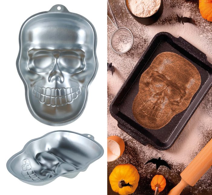 Halloweenowe foremki do ciastek Szkielet 27 cm