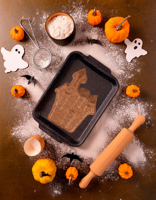 Halloweenowe foremki do ciastek Zamek 27 cm