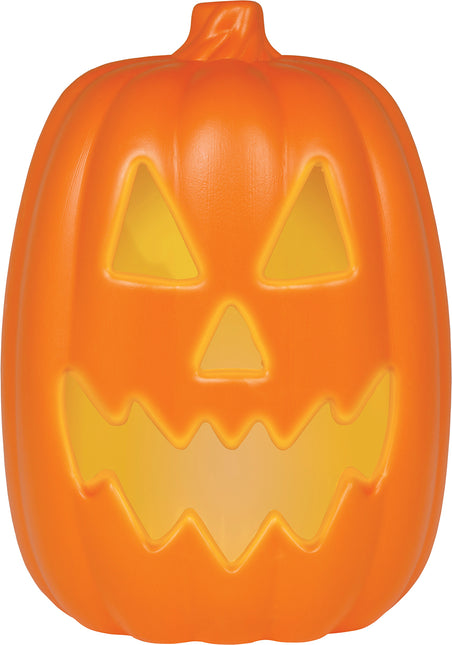 Halloweenowa dynia ze światłem i dźwiękiem 30 cm