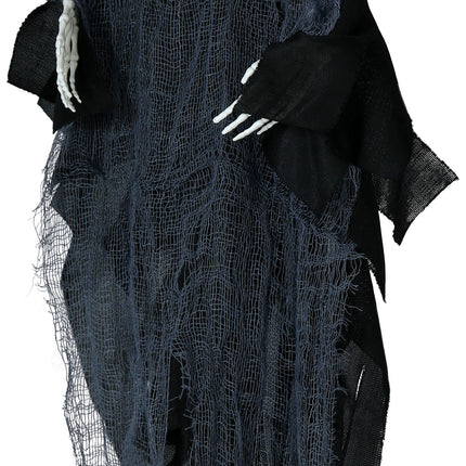 Halloweenowa lalka szkielet z tuniką 40 cm