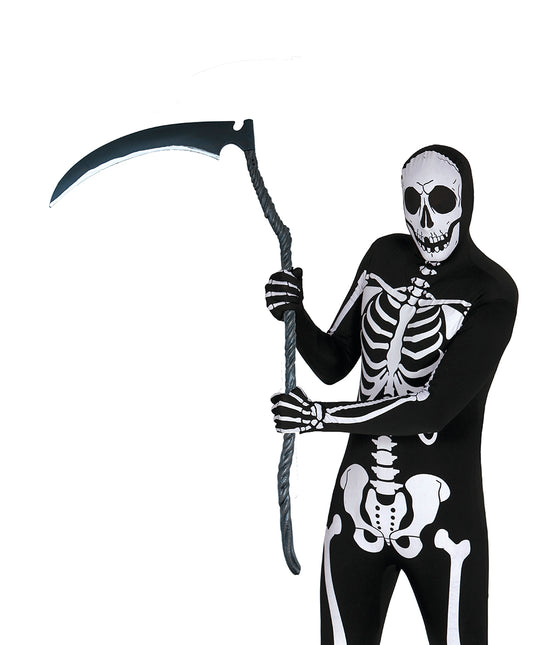 Halloweenowa sztuczna kosa 1,32 m