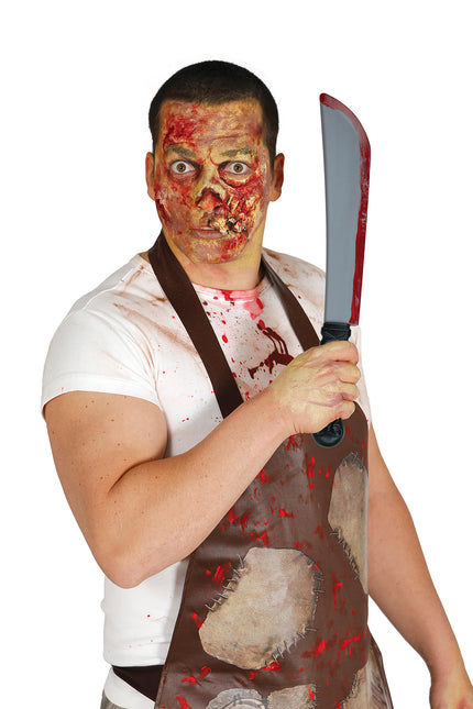 Halloweenowa sztuczna maczeta 41 cm