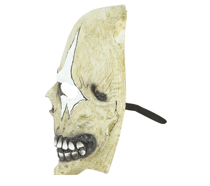 Maska na Halloween Czaszka Arlekin