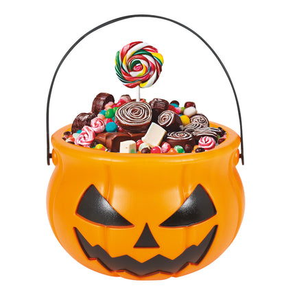 Wiaderko na Halloween Dynia 11 cm