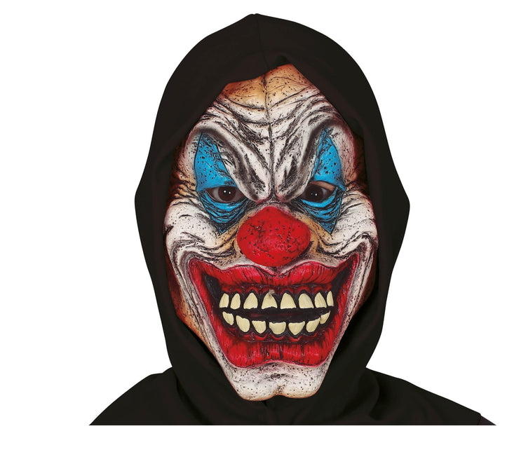Maska klauna na Halloween