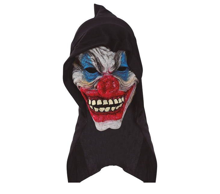 Maska klauna na Halloween