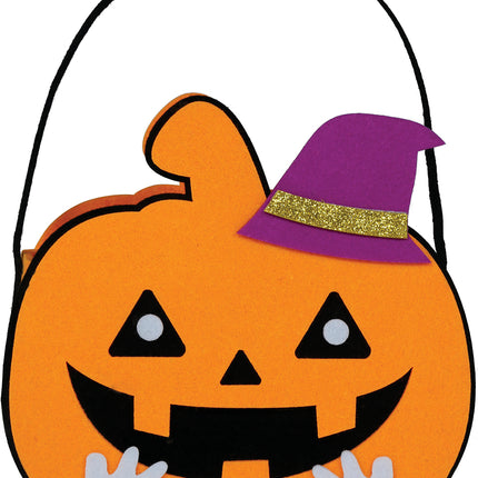 Koszyk na Halloween Dynia 16 cm