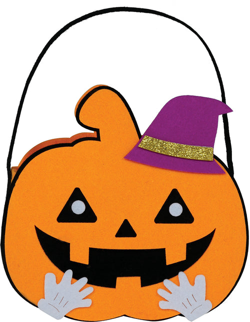 Koszyk na Halloween Dynia 16 cm