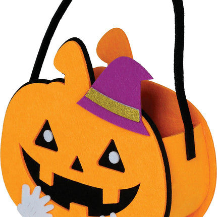 Koszyk na Halloween Dynia 16 cm