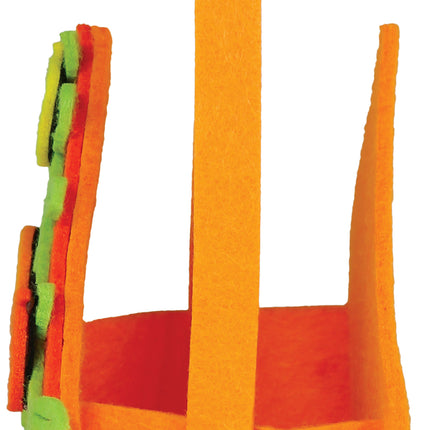 Koszyk na Halloween Domek czarownicy 14 cm