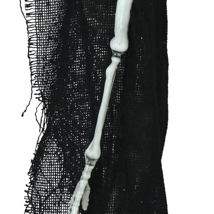 Halloweenowy szkielet z kapeluszem 47 cm