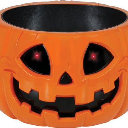 Halloweenowa miska Dynia Światło, Dźwięk i Ruch 15 cm