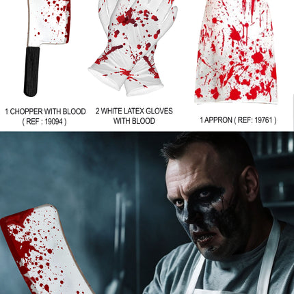 3-częściowy zestaw akcesoriów na Halloween
