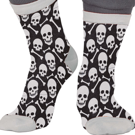 Skarpety na Halloween Czaszki