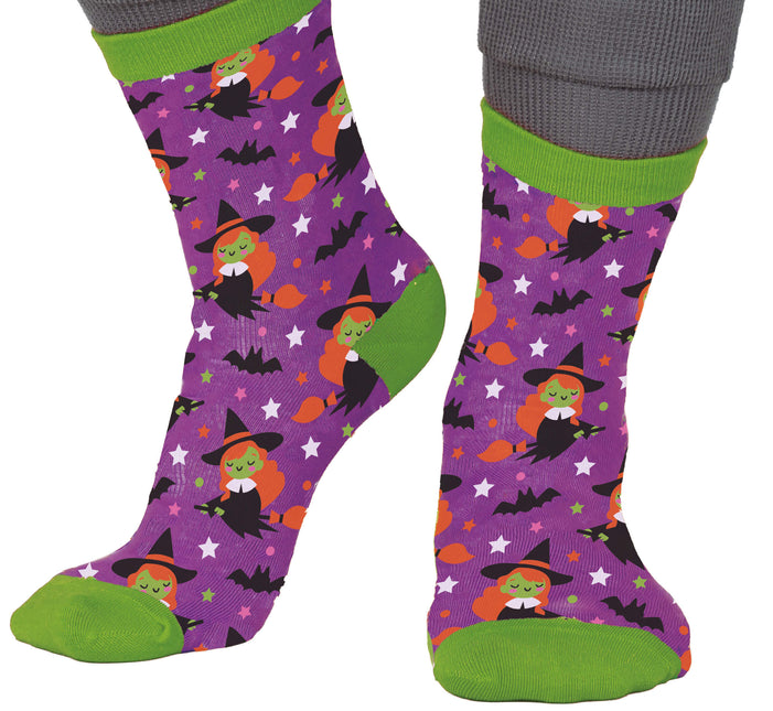 Skarpetki na Halloween Czarownice