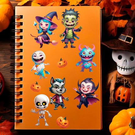 Naklejki na Halloween Potwór