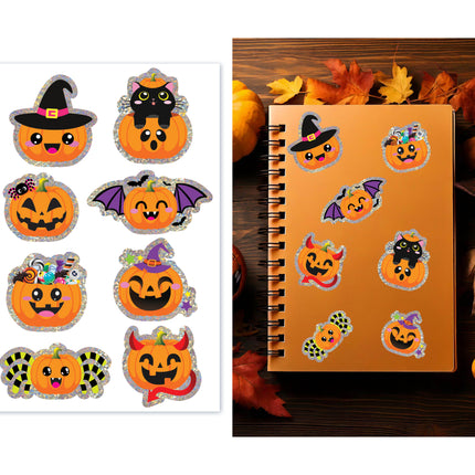 Naklejki na Halloween Dynia