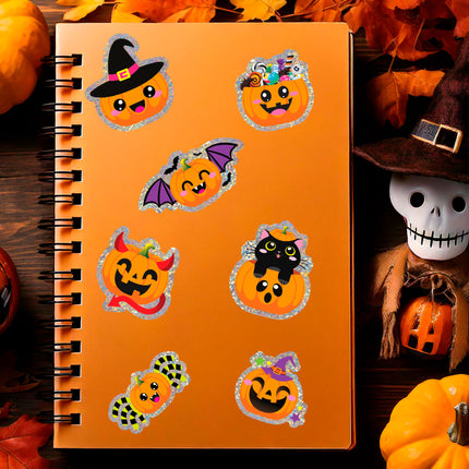 Naklejki na Halloween Dynia