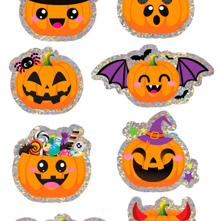 Naklejki na Halloween Dynia