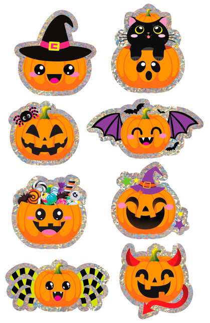 Naklejki na Halloween Dynia