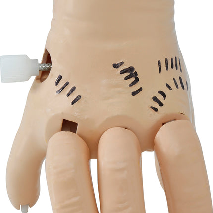Halloweenowa sztuczna ręka 8cm 12szt